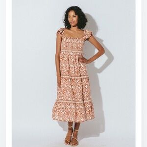 CLEOBELLA FRIDA MIDI DRESS IN ANILA